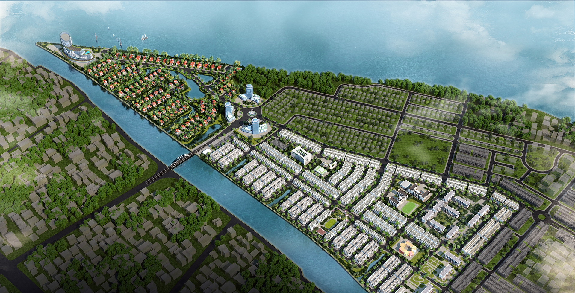 Việt Yên Lakeside City phát triển theo mô hình khu đô thị cao cấp hiện đại