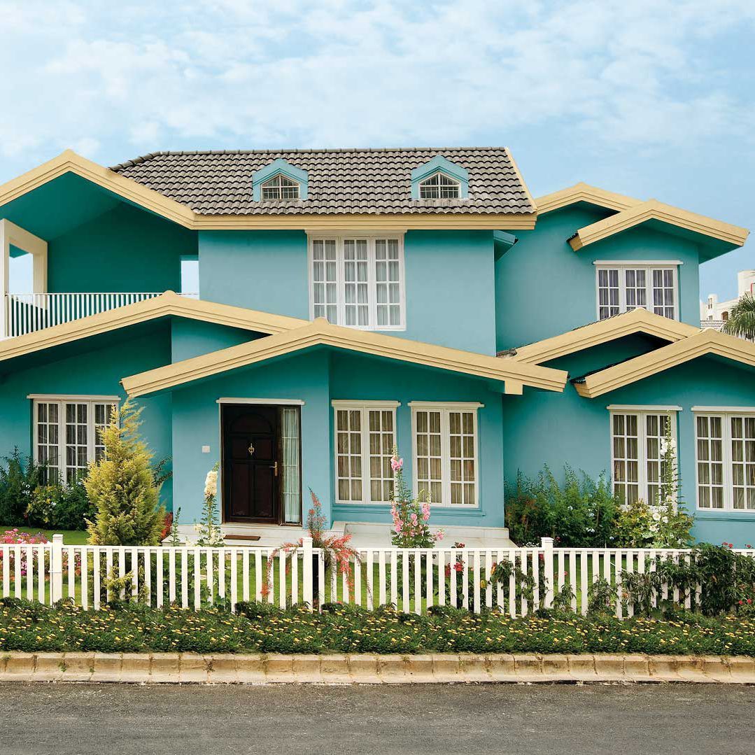 Nên chú trọng màu sắc ngôi nhà khi sửa sang ngoại thất